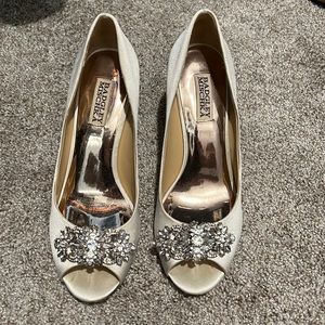 Badgley Mischka Wedding Shoes Size 8